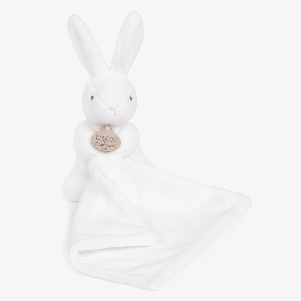 Doudou et Compagnie-Комфортер из велюра «Кролик» (22 см) | Childrensalon