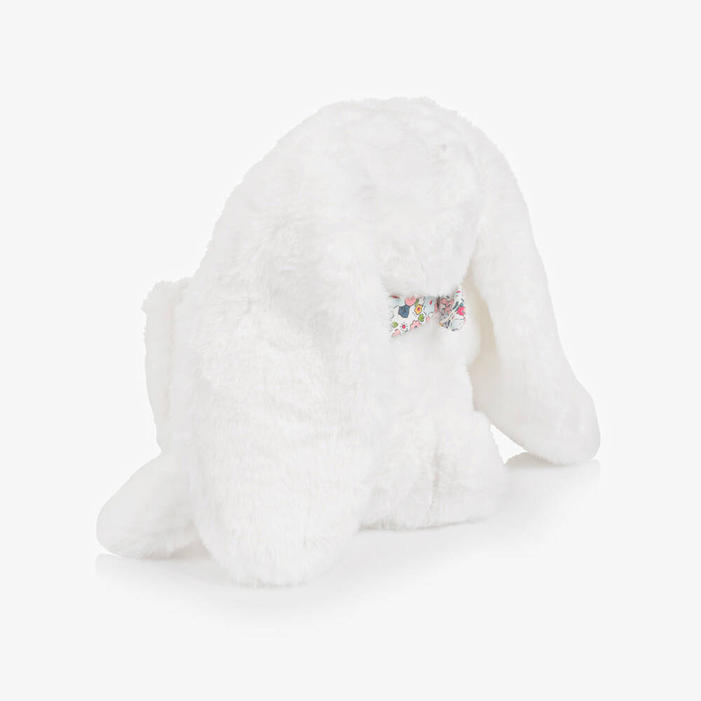 Doudou et Compagnie-White Bunny Soft Toy (35cm) | Childrensalon
