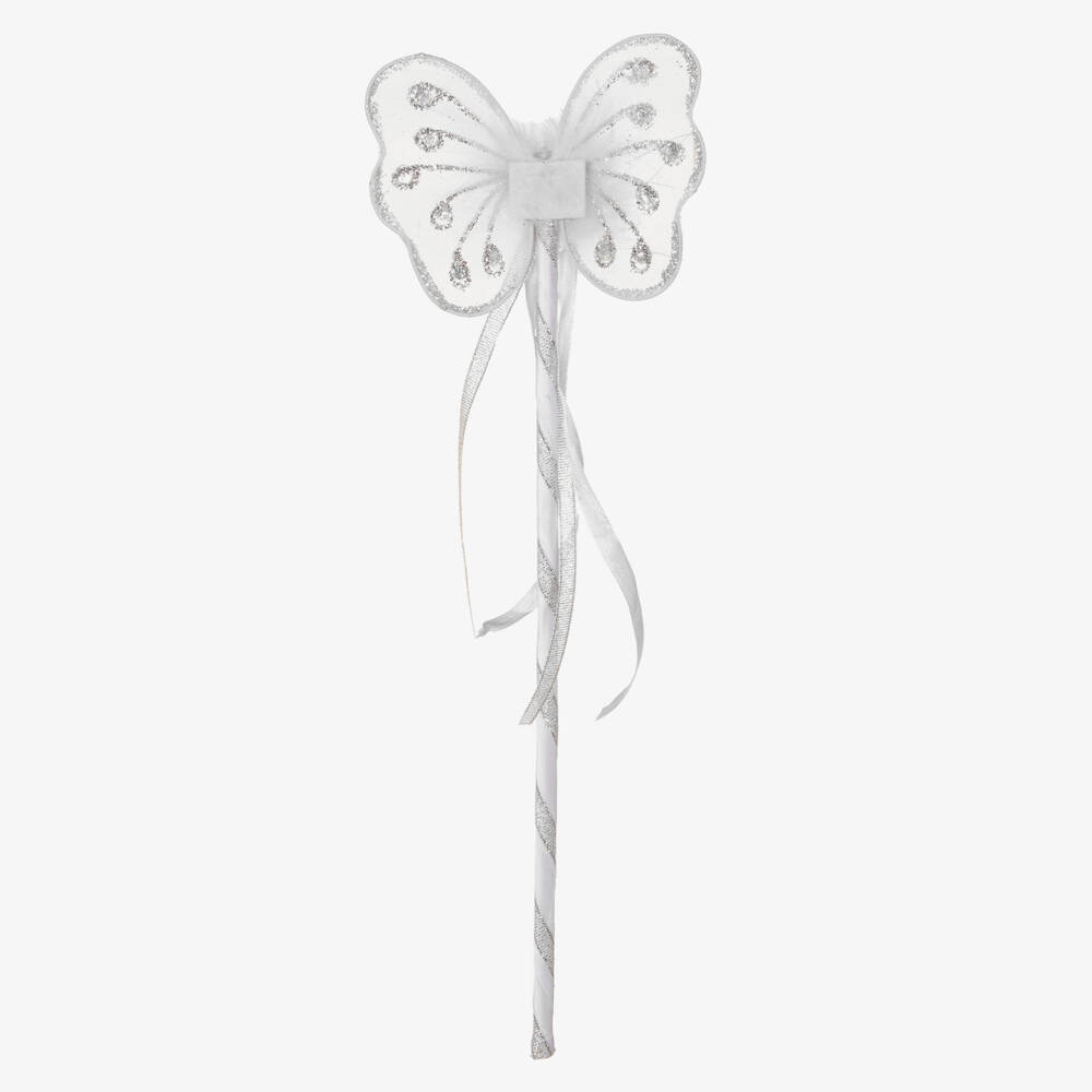 Dress Up by Design-Girls White Wings & Wand Dressing-Up Set | Childrensalon