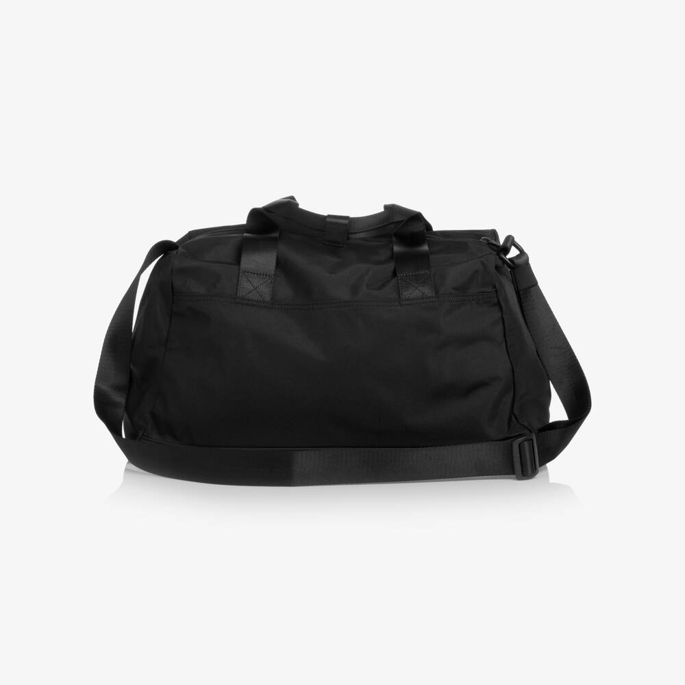 EA7 Emporio Armani-Black EA7 Sports Bag (40cm) | Childrensalon