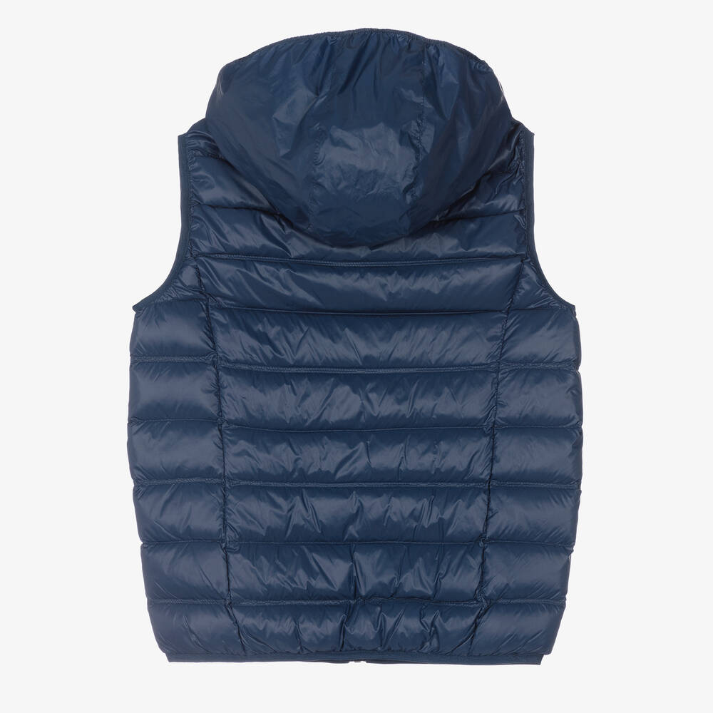 EA7 Emporio Armani-Синий пуховый жилет для подростков | Childrensalon