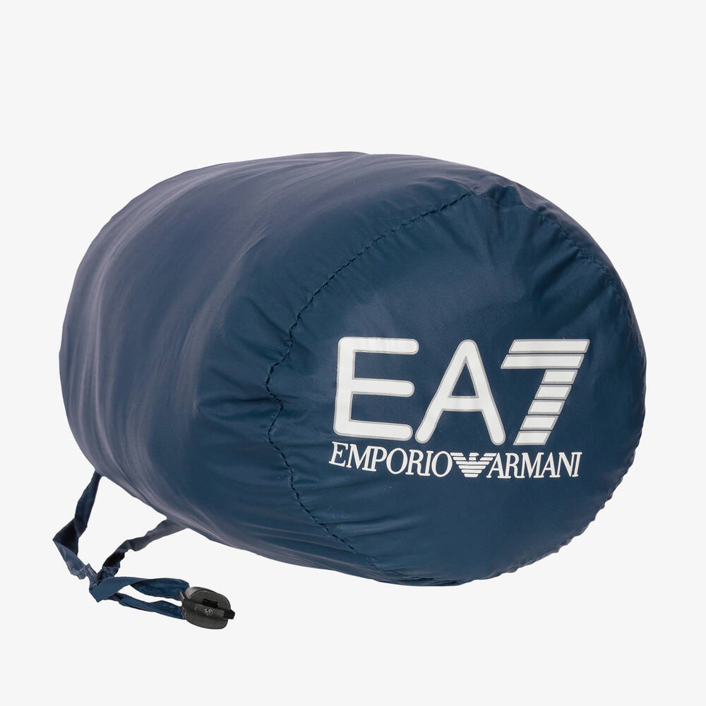 EA7 Emporio Armani-Синий пуховый жилет для подростков | Childrensalon