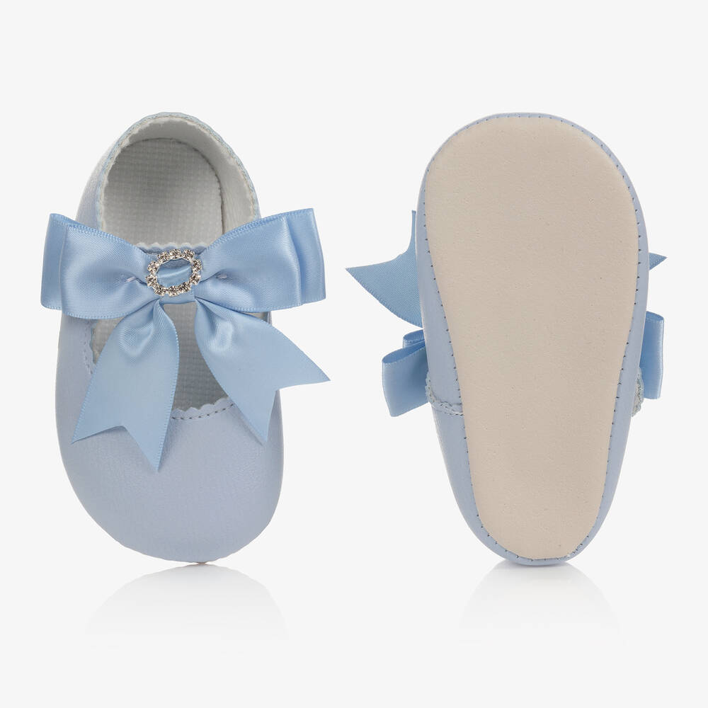 Early Days-Blue Pre-Walker Shoes | Childrensalon