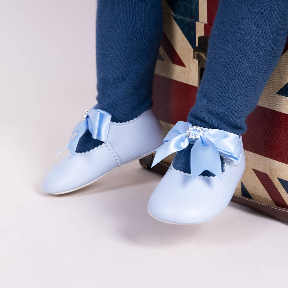 Early Days-Blue Pre-Walker Shoes | Childrensalon