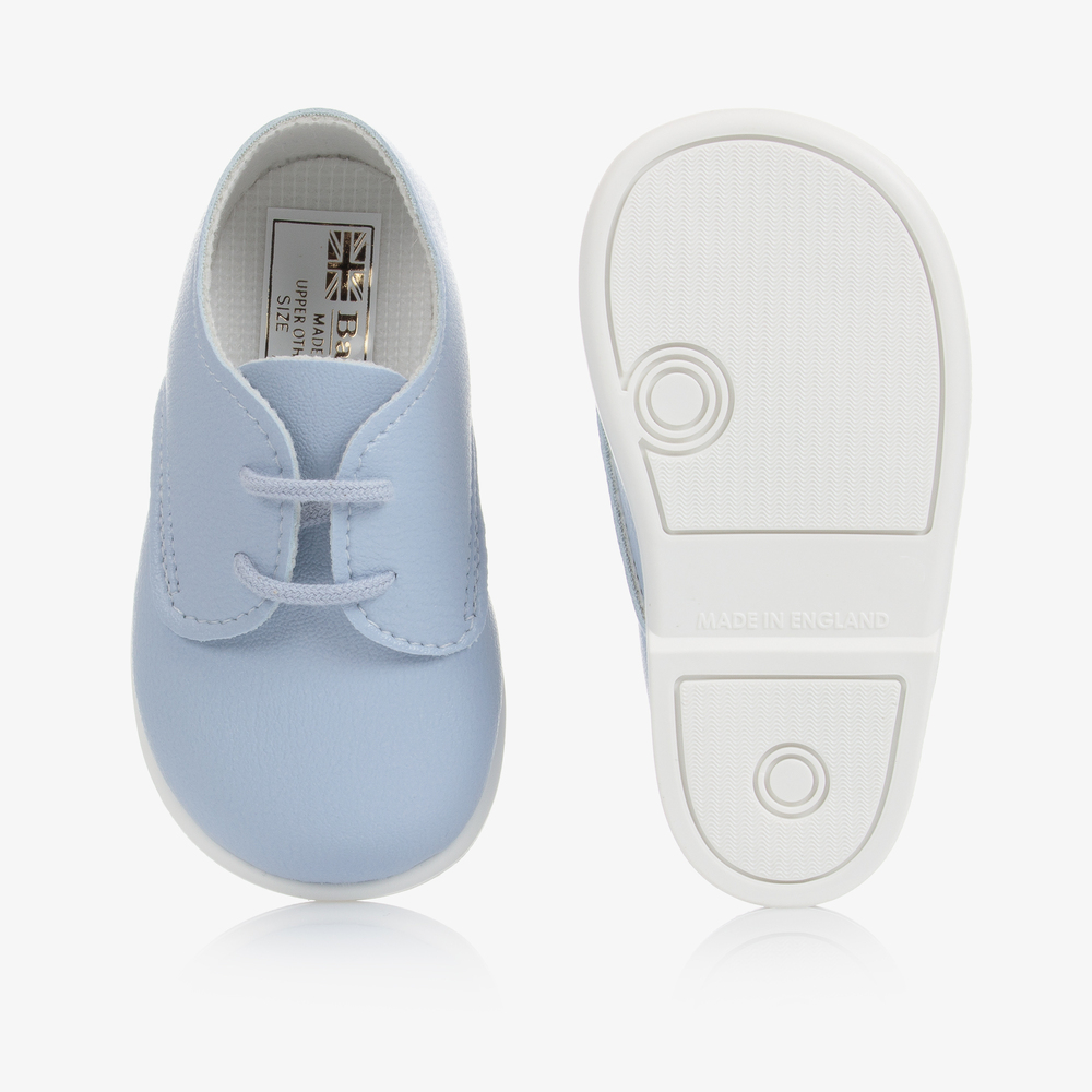 Early Days-Boys Blue First Walker Shoes | Childrensalon