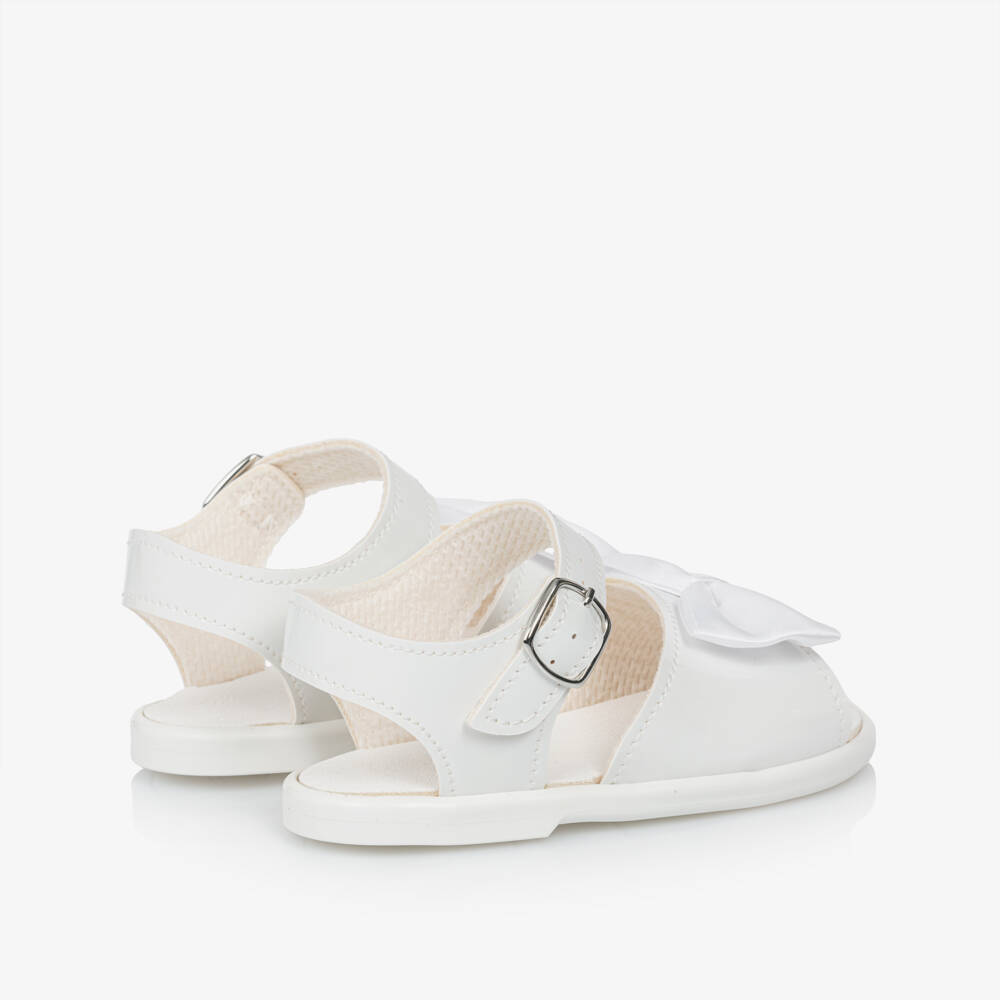 Early Days-Girls White First-Walker Sandals | Childrensalon