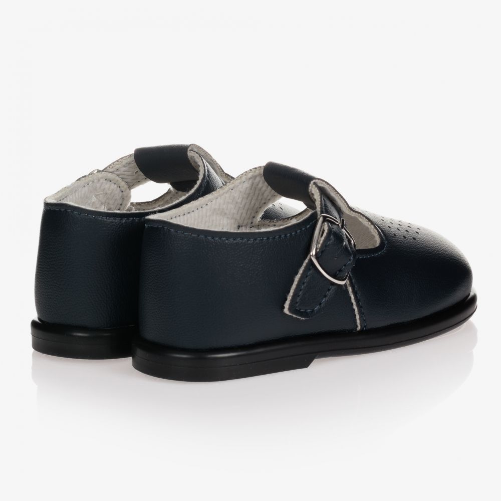 Early Days-Navy Blue First Walker Shoes | Childrensalon