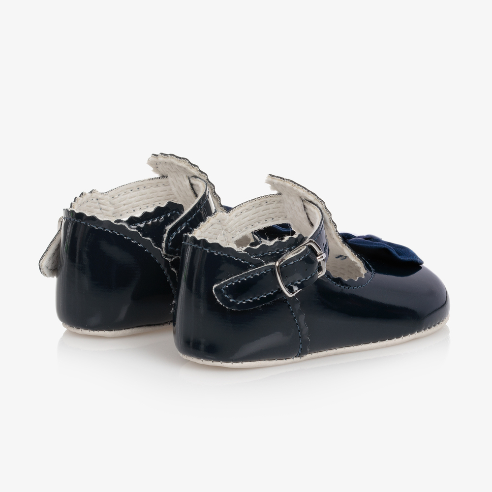 Early Days-Navy Blue Pre-Walker Shoes | Childrensalon