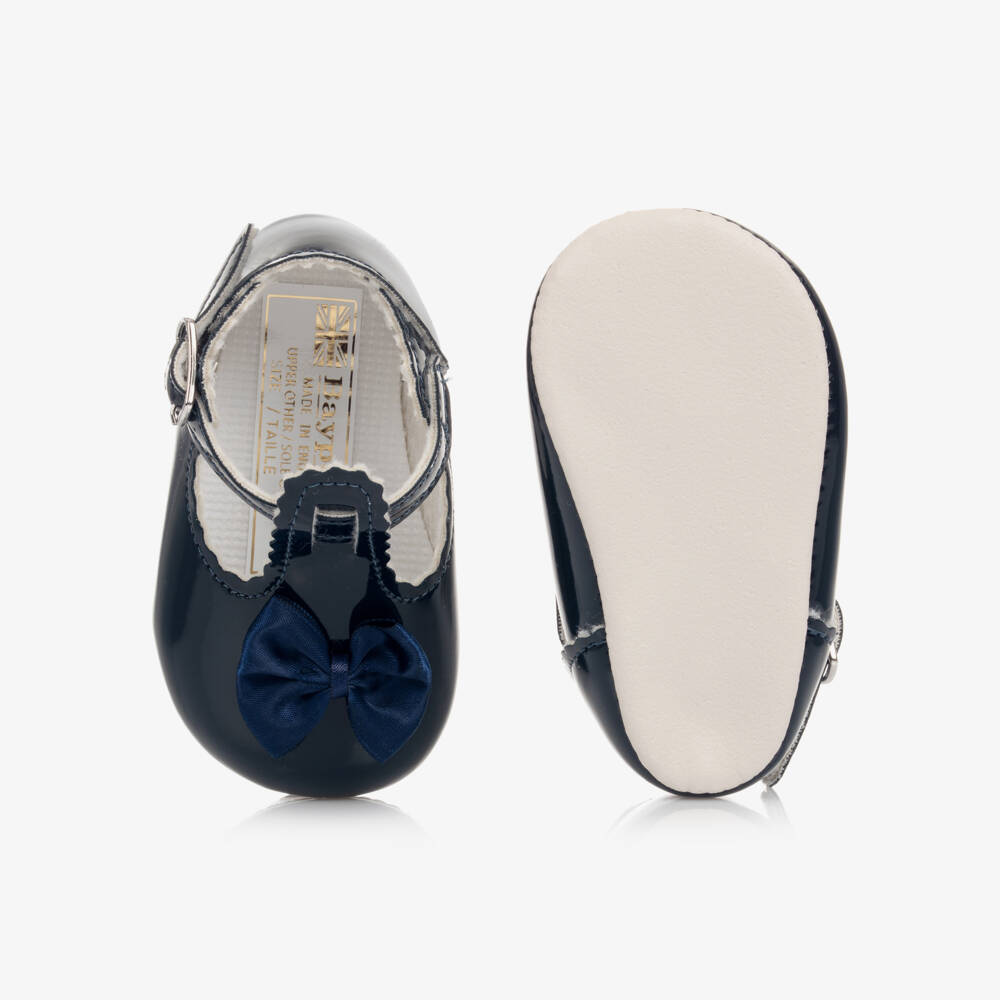 Early Days-Navy Blue Pre-Walker Shoes | Childrensalon