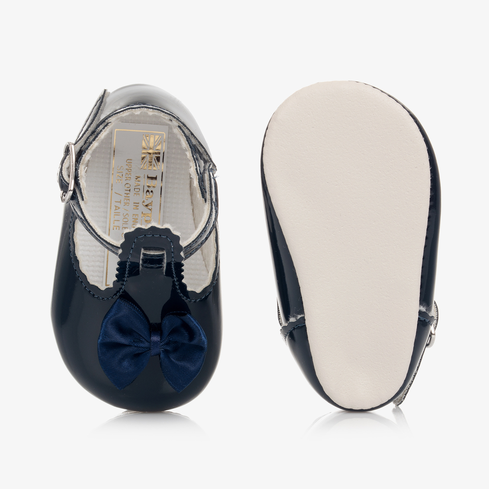 Early Days-Navy Blue Pre-Walker Shoes | Childrensalon