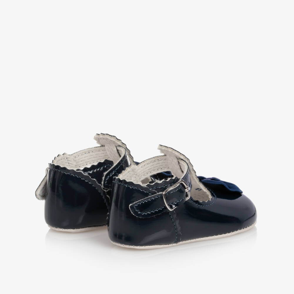 Early Days-Navy Blue Pre-Walker Shoes | Childrensalon