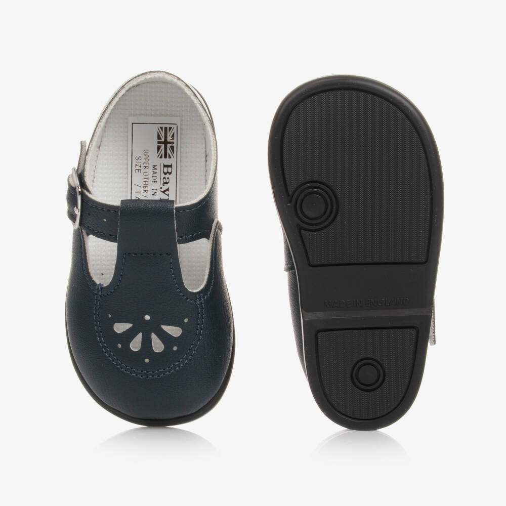 Early Days-Черные туфли с Т-образным ремешком | Childrensalon