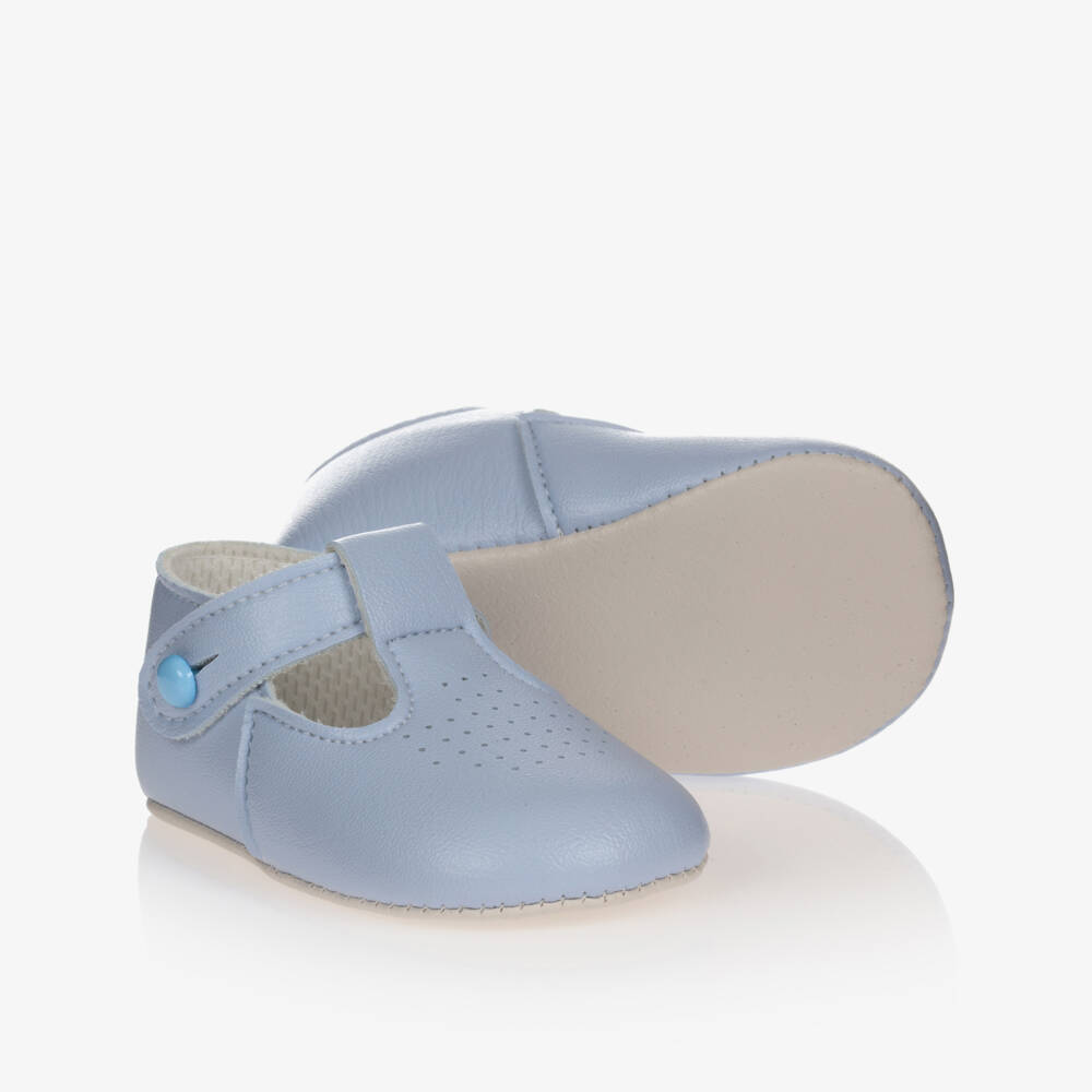 Early Days Бейподс-Светло-голубые ботиночки для дома | Childrensalon