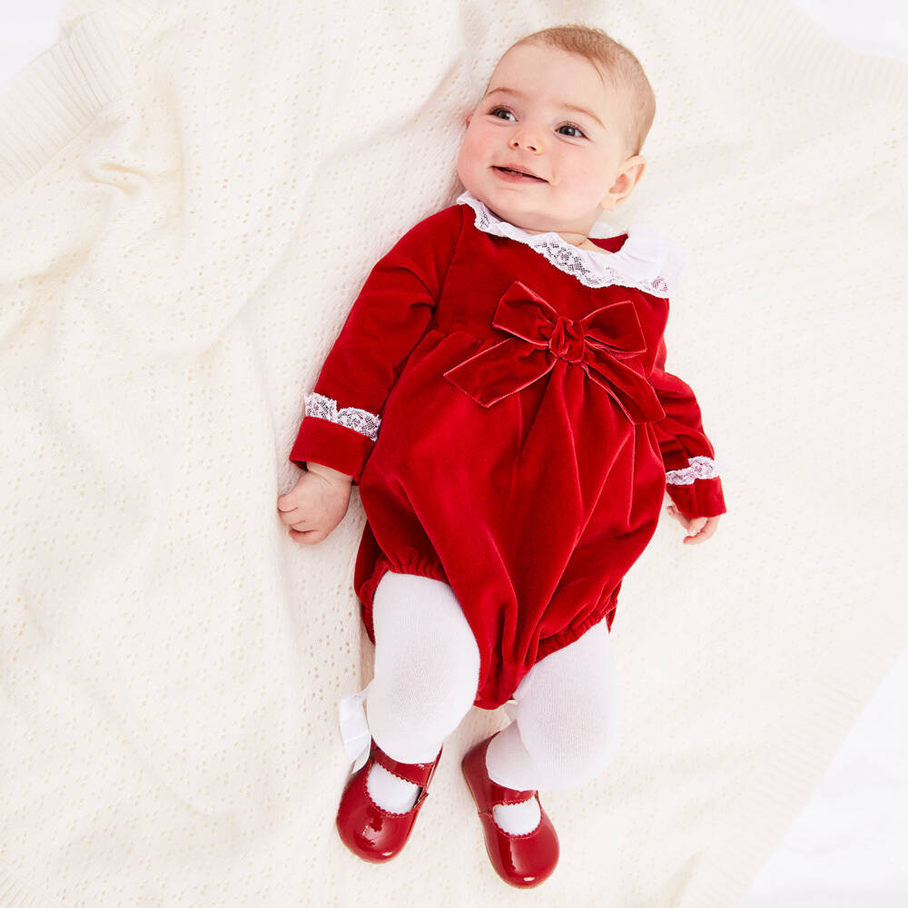 Early Days-Red Leather Pre-Walker Shoes | Childrensalon