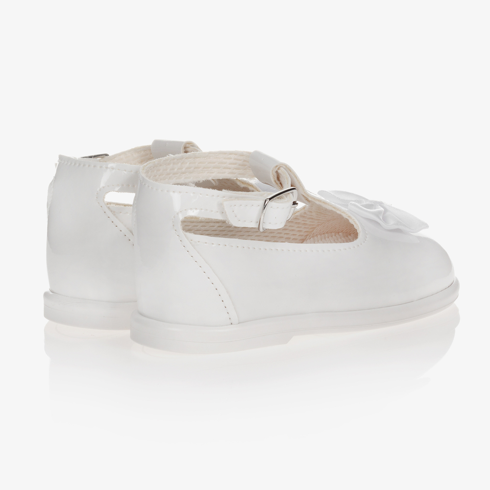 Early Days-White First-Walker Shoes | Childrensalon