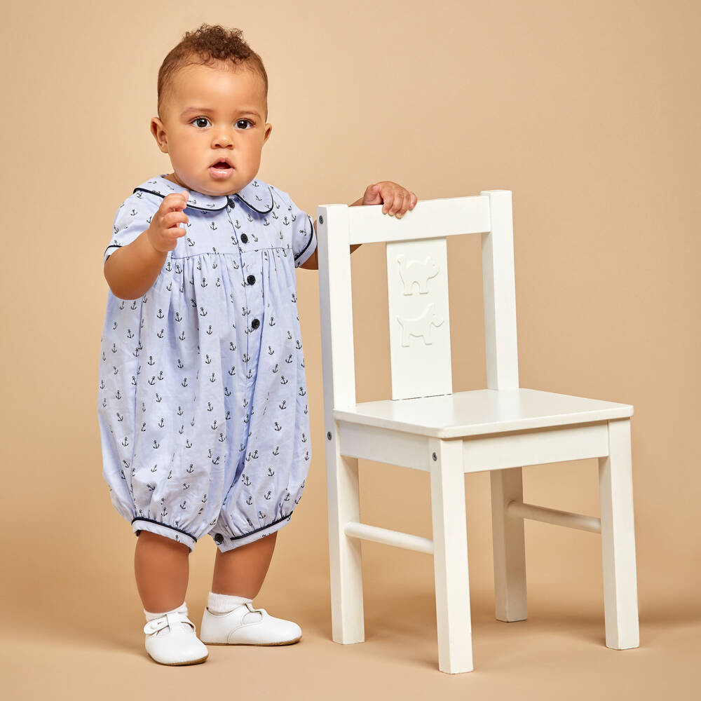 Early Days-White Leather Pre-Walker Bar Shoes | Childrensalon