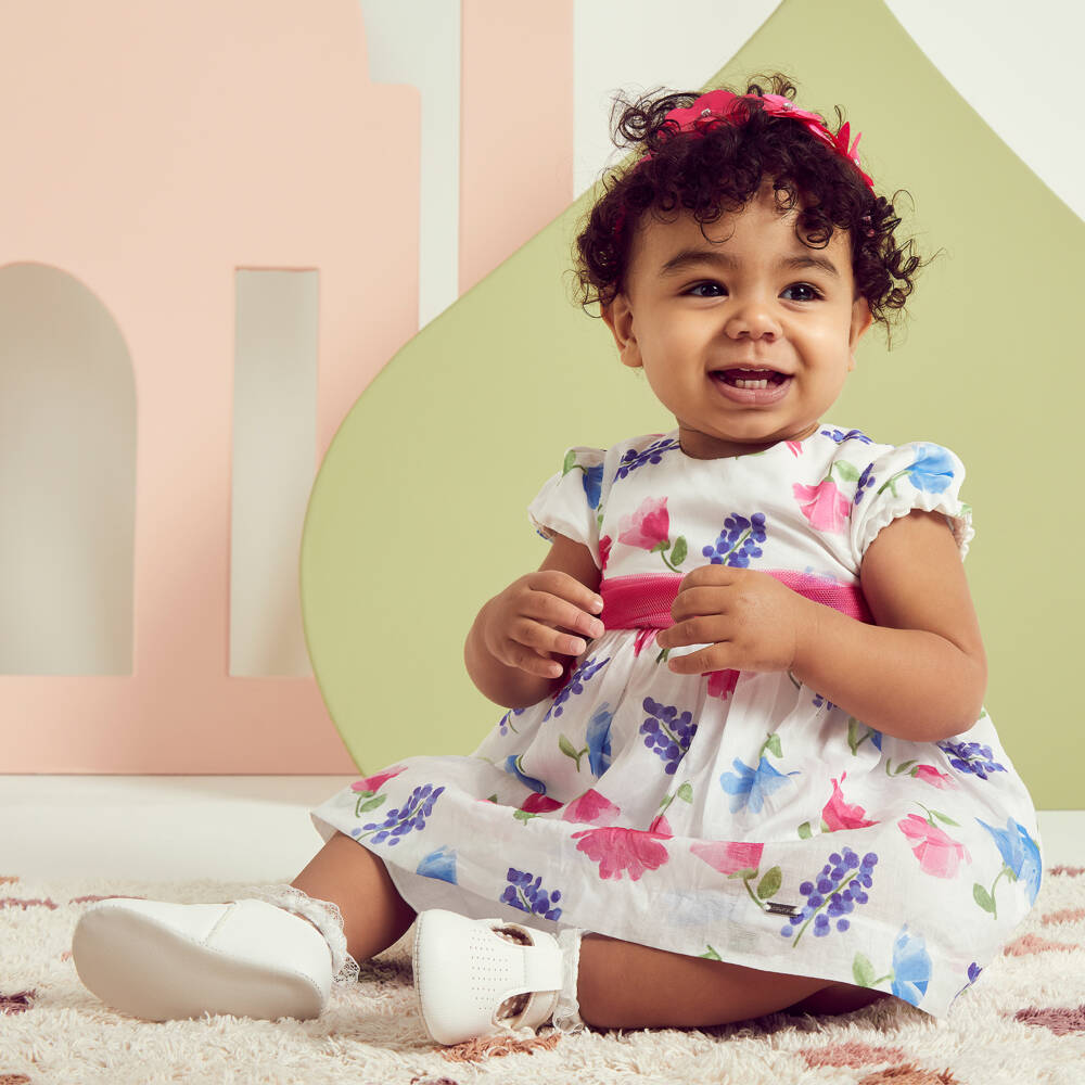 Early Days Baypods-White Pre-Walker Baby Shoes | Childrensalon