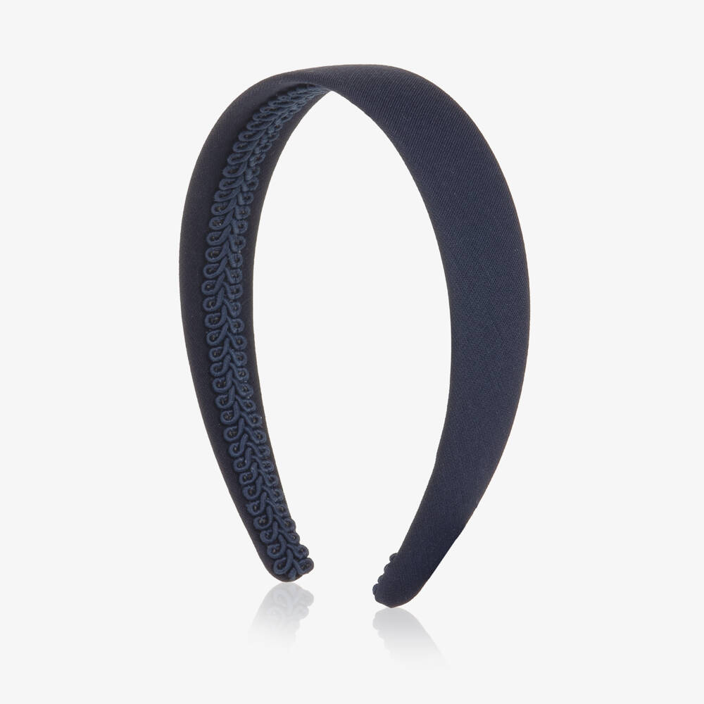 EIRENE-Girls Navy Blue Hairband | Childrensalon