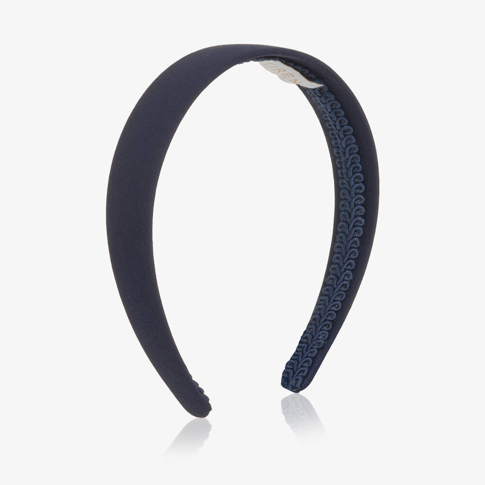 EIRENE-Girls Navy Blue Hairband | Childrensalon