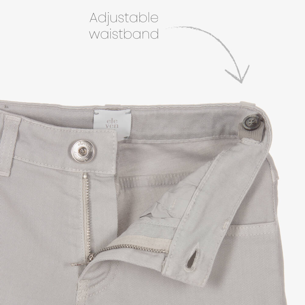 Eleventy-Джинсы светло-серые из денима для мальчиков | Childrensalon