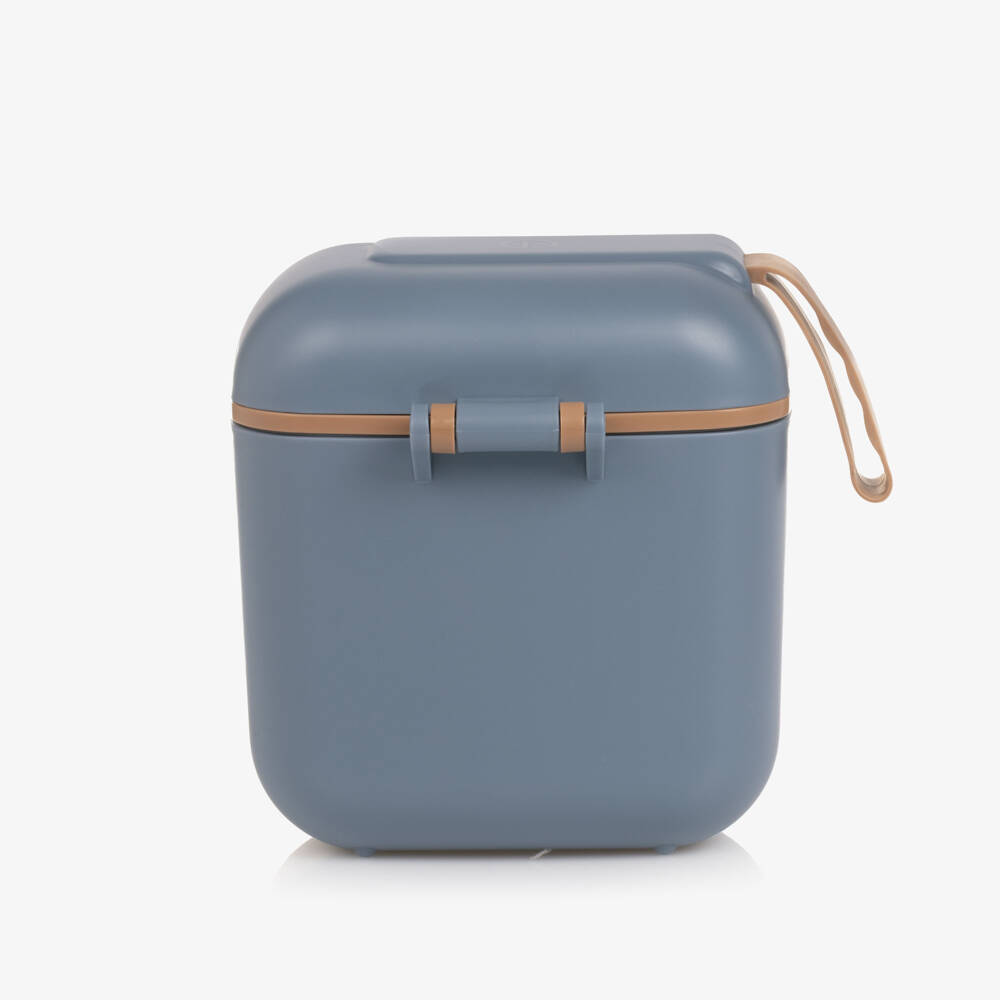 Elodie-Blue Leopard Lunch & Snack Box (14cm) | Childrensalon