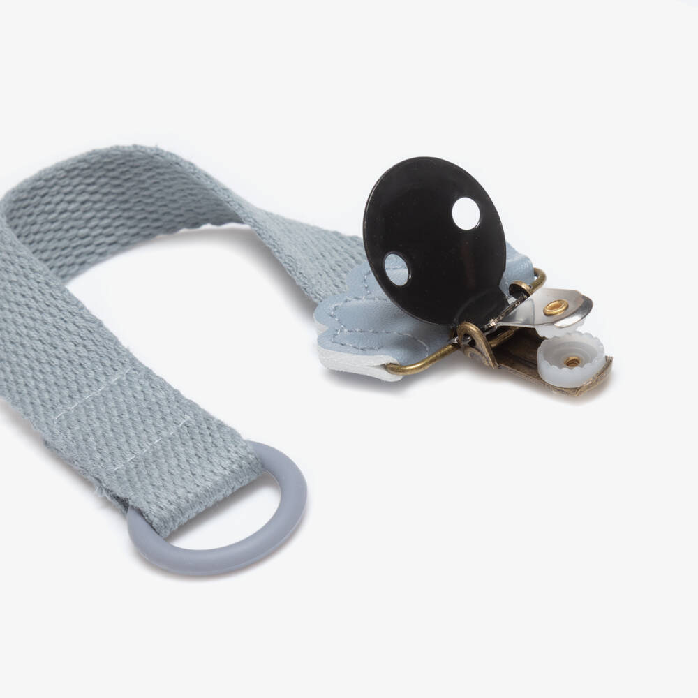 Elodie-Blue Scalloped Dummy Clip | Childrensalon