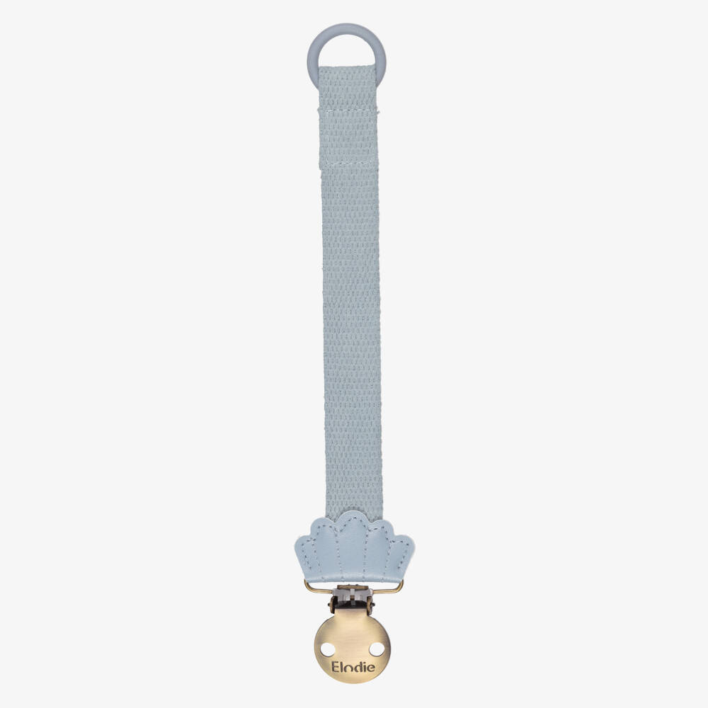 Elodie-Blue Scalloped Dummy Clip | Childrensalon