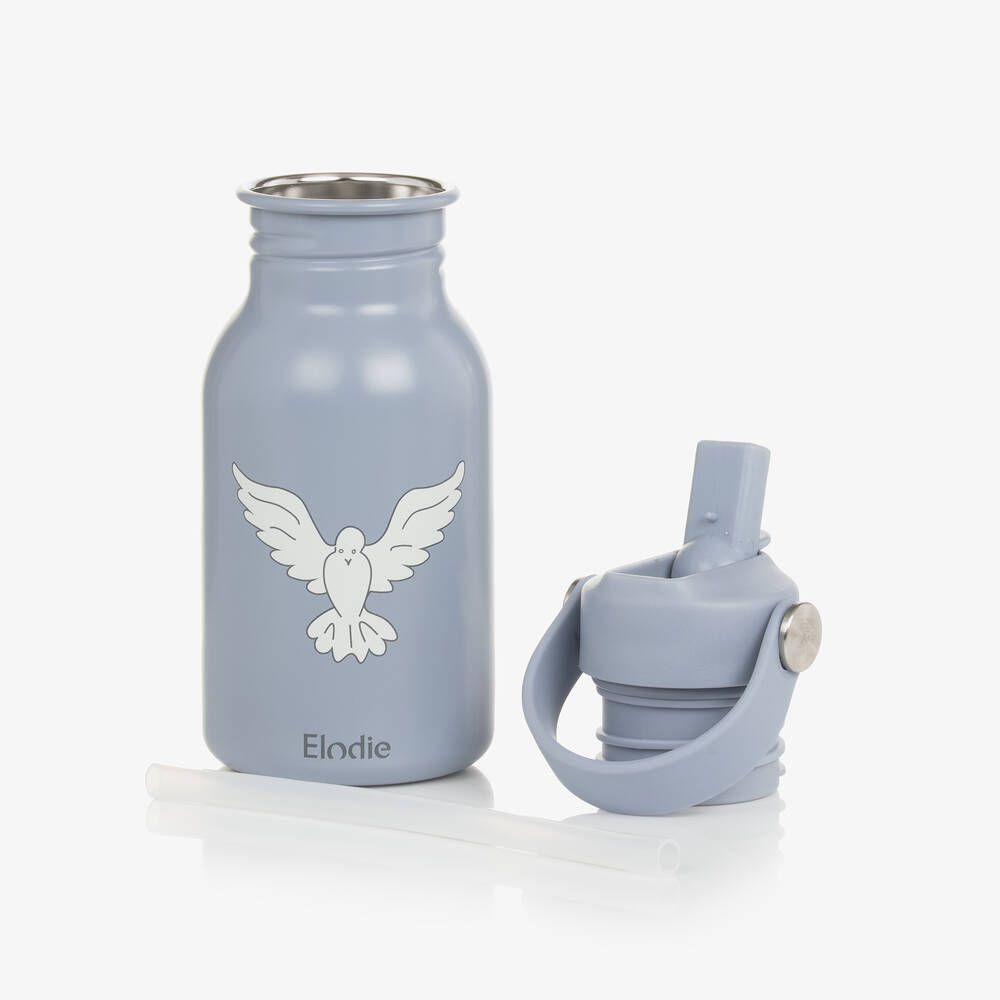 Elodie-Blue Stainless Steel Water Bottle (16cm) | Childrensalon