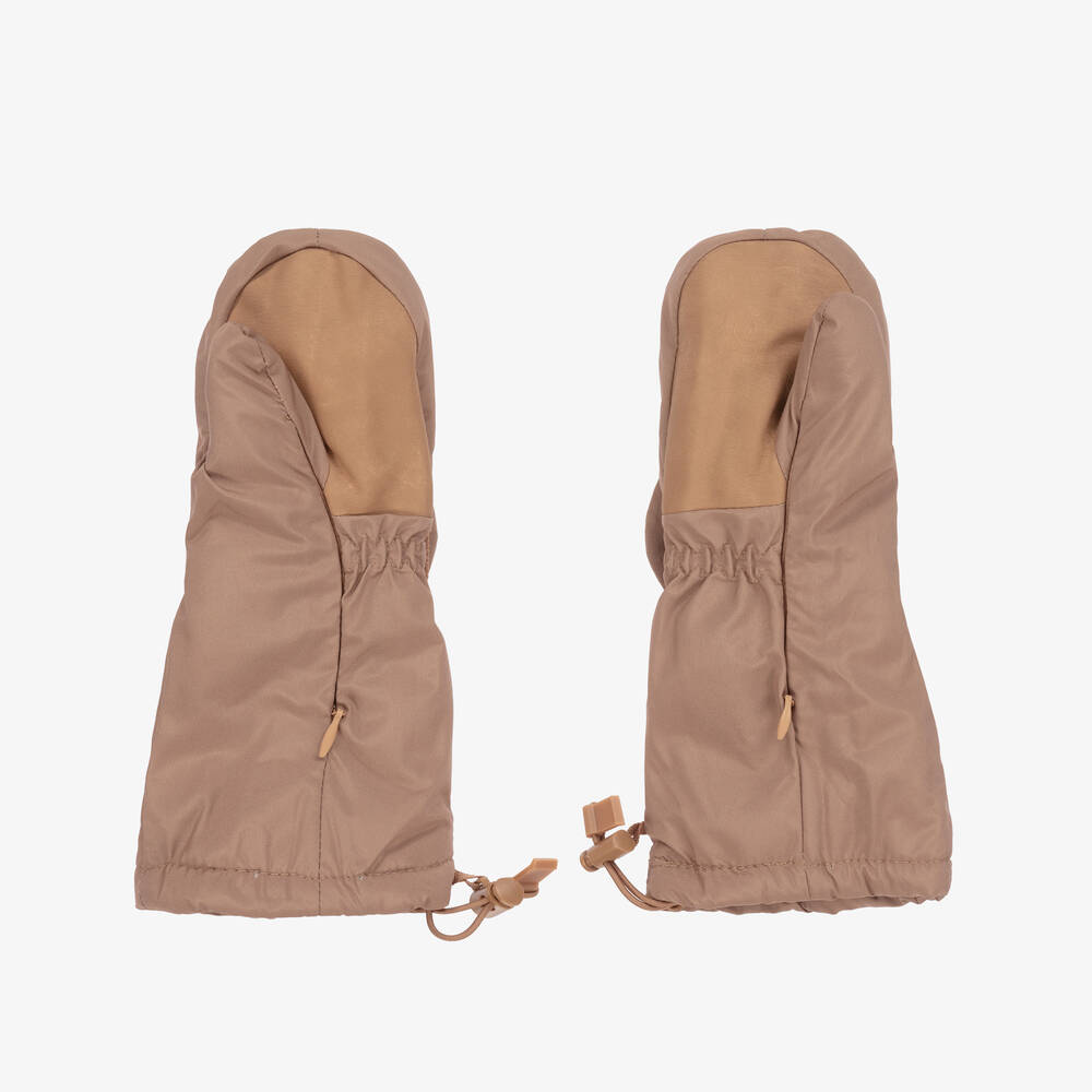Elodie-Brown Bunny Mittens | Childrensalon