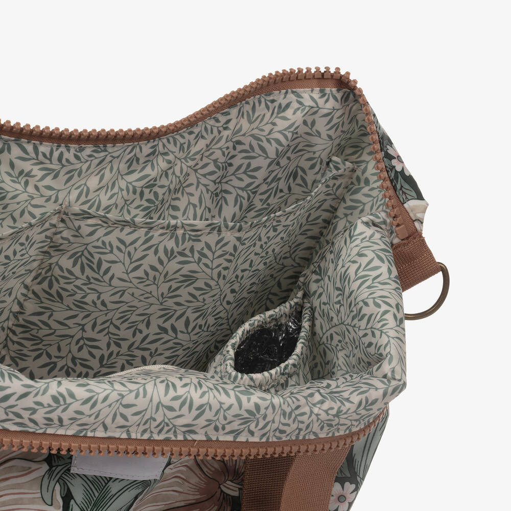 Elodie-Green William Morris Changing Bag (53cm) | Childrensalon