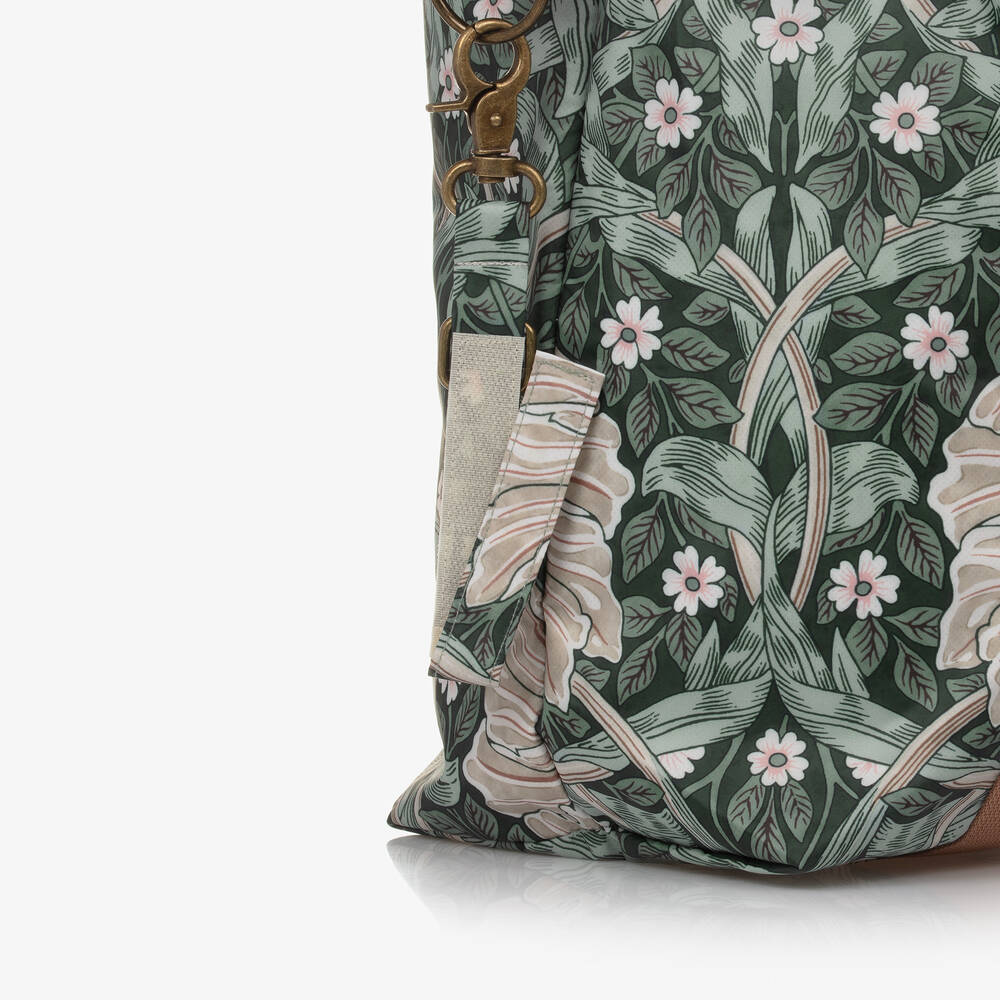 Elodie-Green William Morris Changing Bag (53cm) | Childrensalon