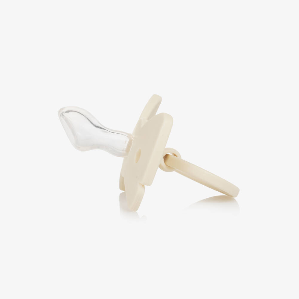 Elodie-Ivory Binky Bow Dummy | Childrensalon