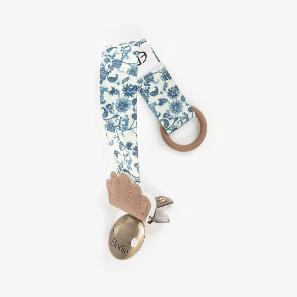 Elodie-علاقة لهاية لون أزرق وعاجي | Childrensalon
