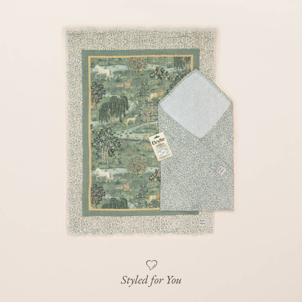 Elodie-لهاية بنقشة ويليام موريس لون عاجي للأطفال | Childrensalon