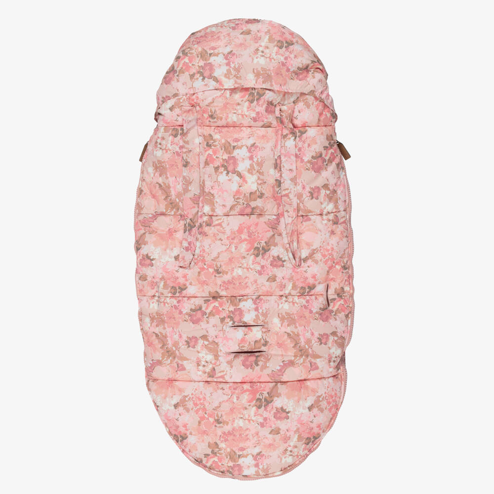 Elodie-Конверт для ног розовый с розами (95см) | Childrensalon