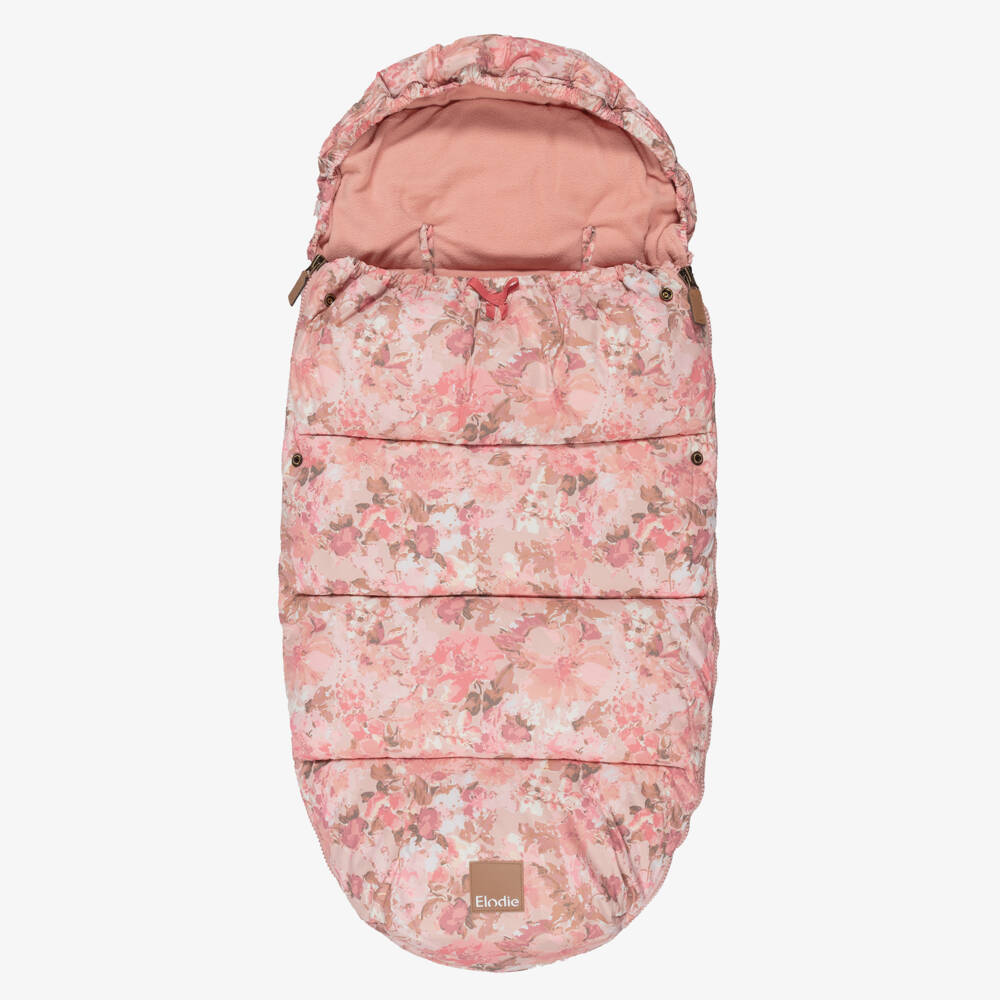 Elodie-Конверт для ног розовый с розами (95см) | Childrensalon
