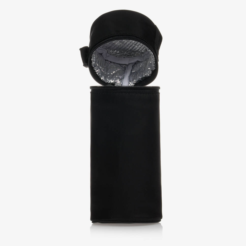 Emporio Armani-Black Changing Bag (36cm) | Childrensalon