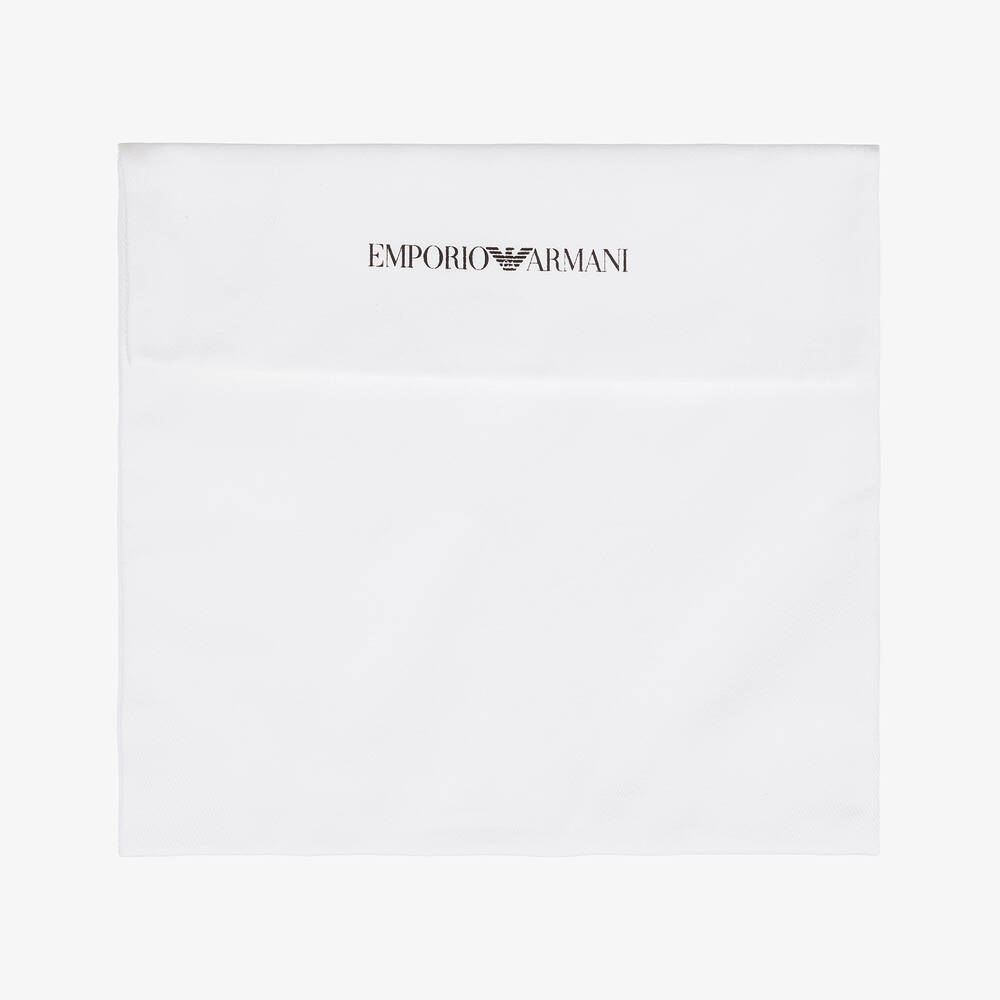Emporio Armani-Black Changing Bag (36cm) | Childrensalon