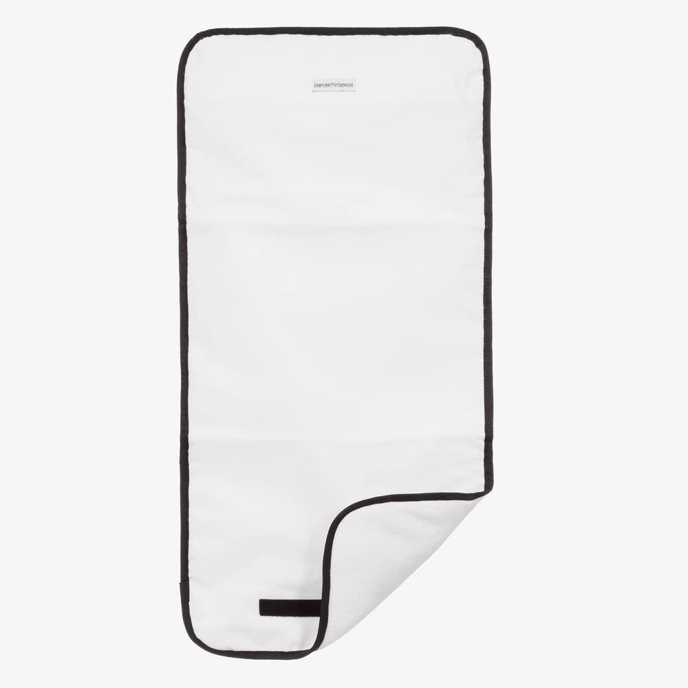 Emporio Armani-Black Changing Bag (36cm) | Childrensalon