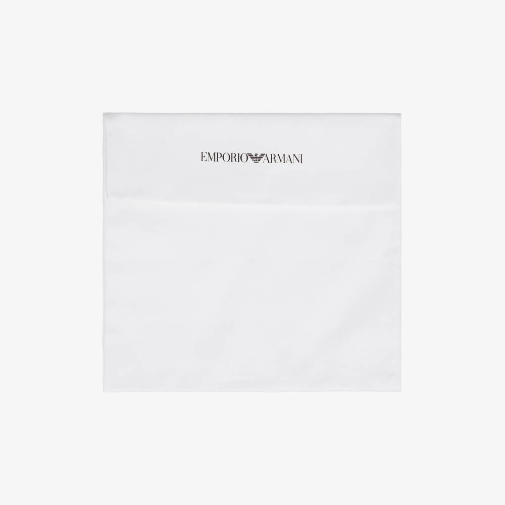 Emporio Armani-حزام مضفر لون كحلي للأولاد | Childrensalon