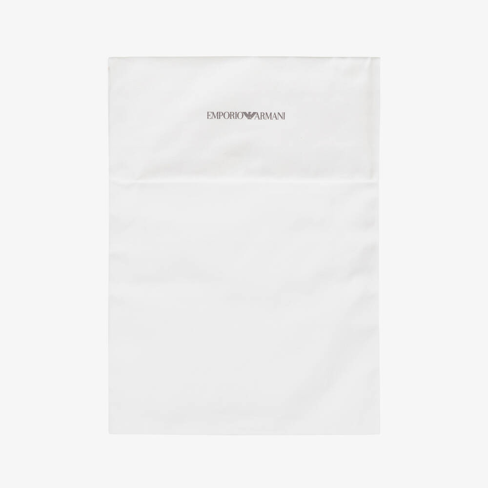 Emporio Armani-Boys Navy Blue Eagle Logo Print Backpack (39cm) | Childrensalon