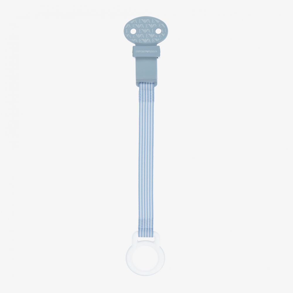 Emporio Armani-طقم لهاية وعلآّقة لون أزرق للمواليد | Childrensalon