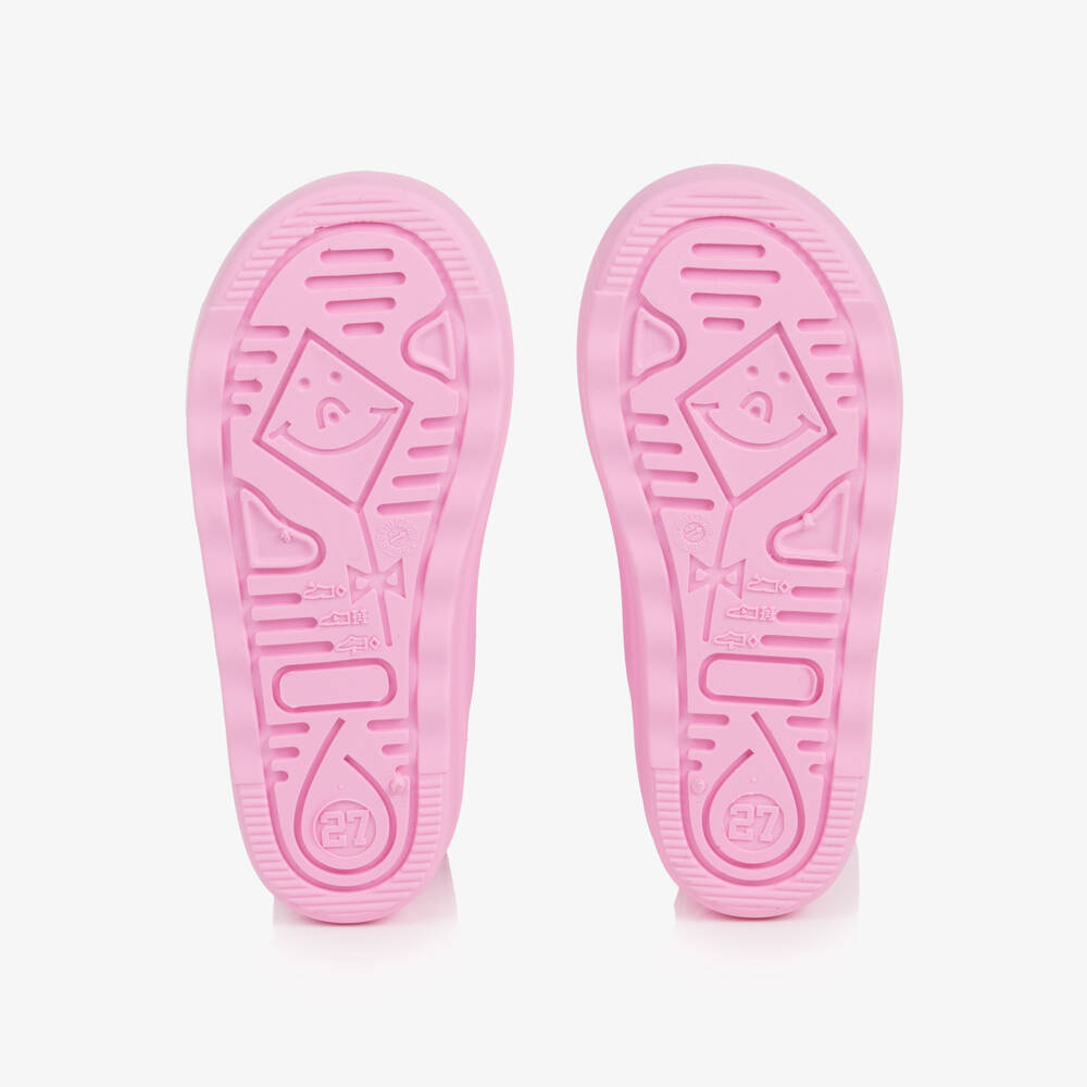 EN FANT-Girls Bubblegum Pink Rain Boots | Childrensalon