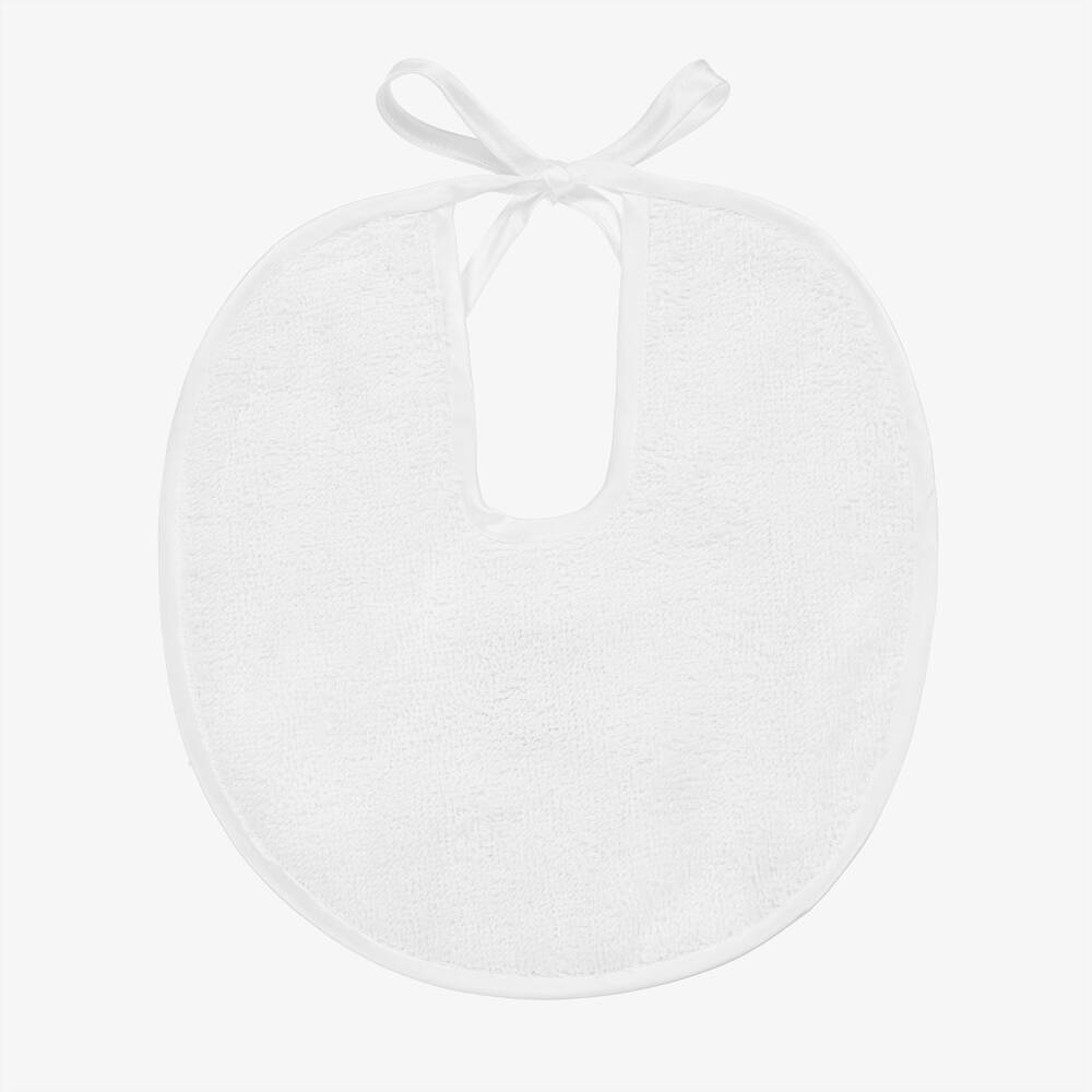 English Trousseau-Silver Cutlery & Bib Gift Set | Childrensalon