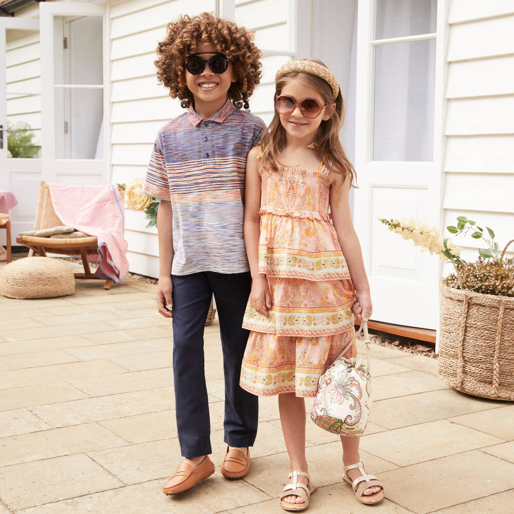 Etro-Girls Ivory Paisley Shoulder Bag (20cm) | Childrensalon