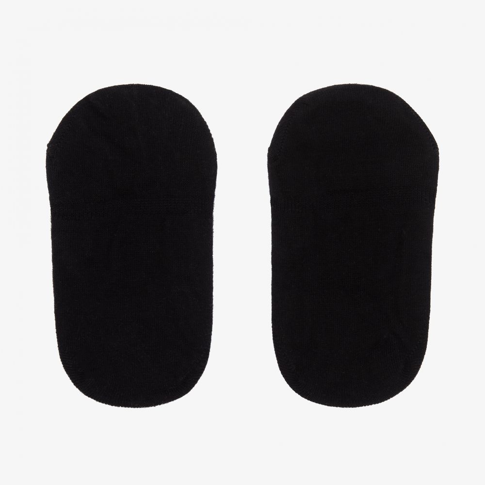 Falke-Черные балетные носки из хлопка | Childrensalon