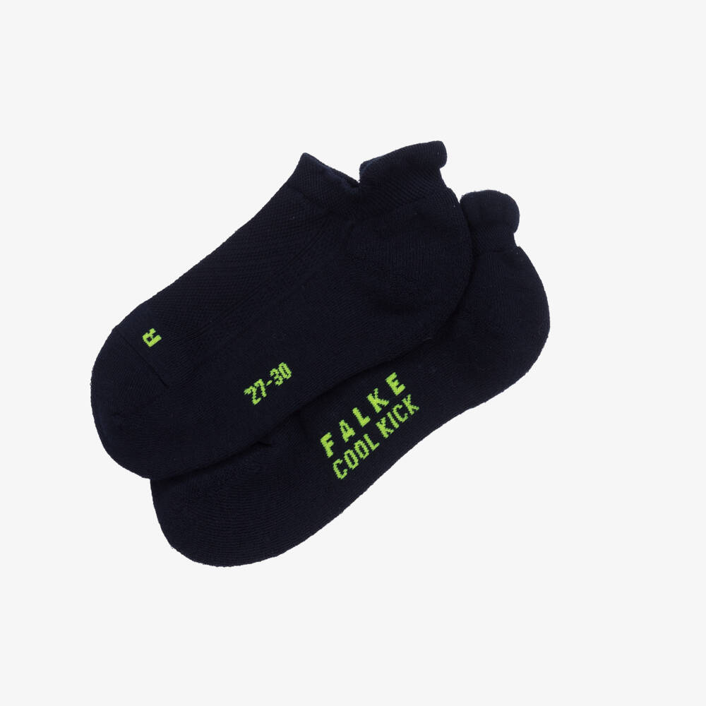 Falke-Navy Blue Trainer Socks | Childrensalon