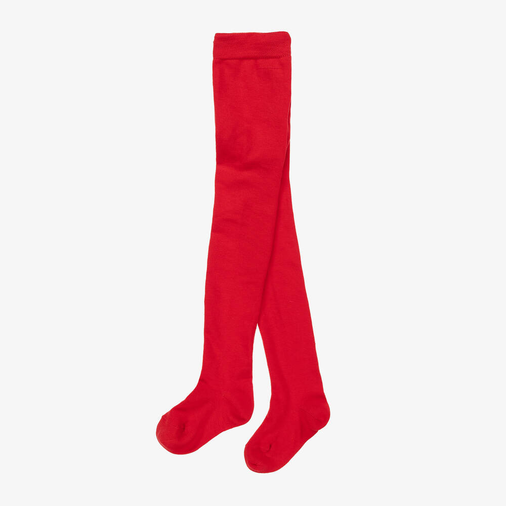 Falke-كولون قطن لون أحمر | Childrensalon