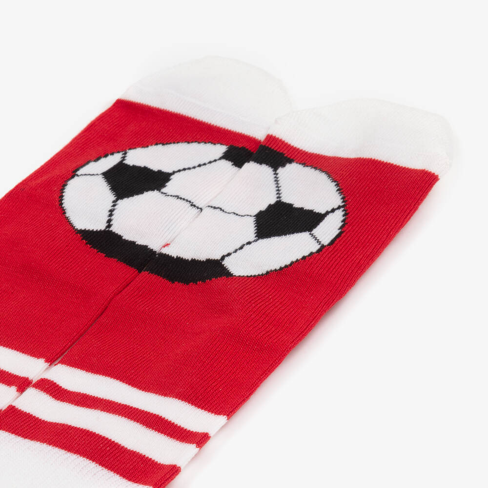 Falke-Red Football Sports Socks | Childrensalon
