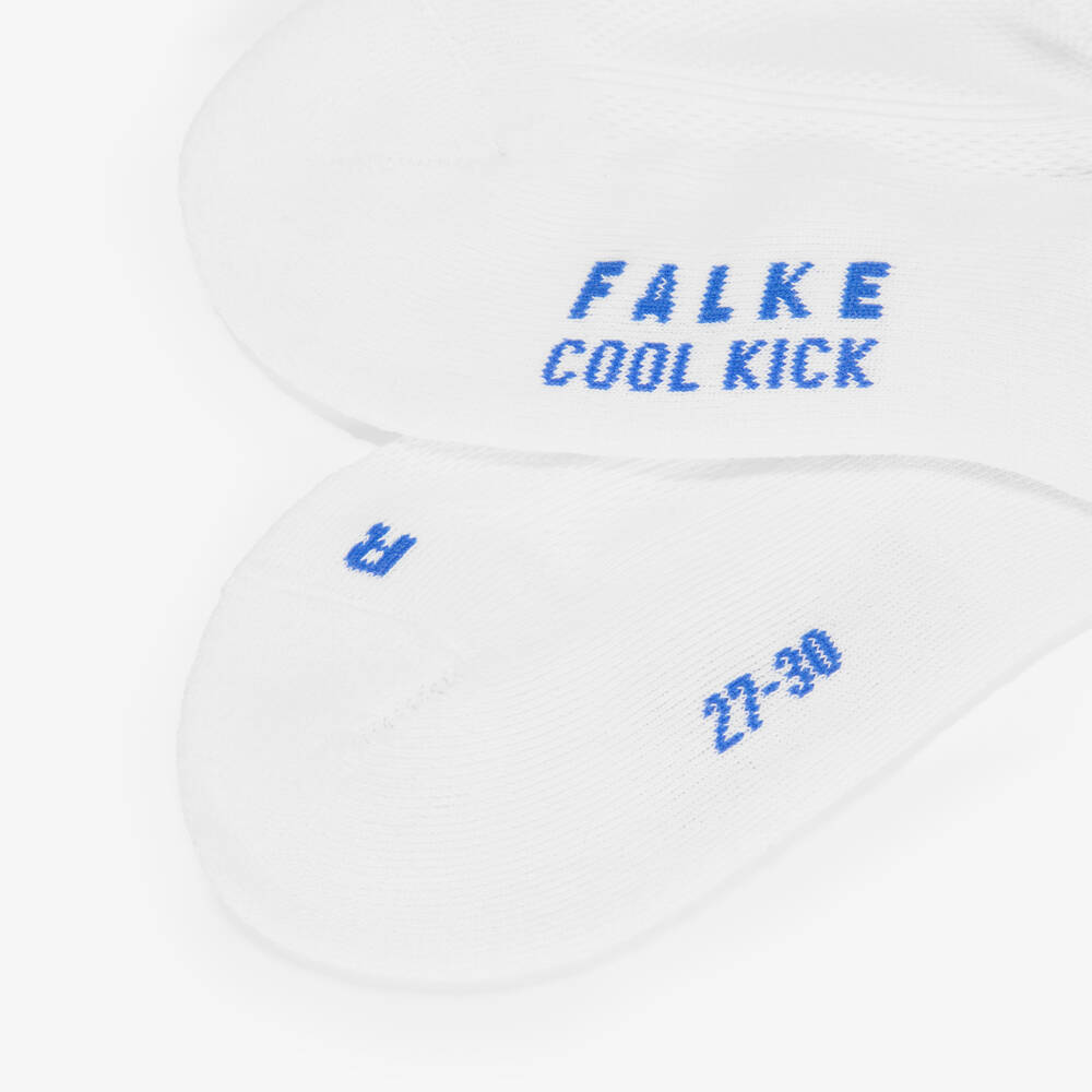 Falke-White Trainer Socks | Childrensalon